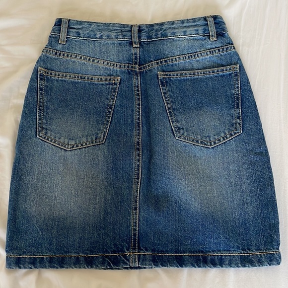 European Denim Skirt - Picture 3 of 7